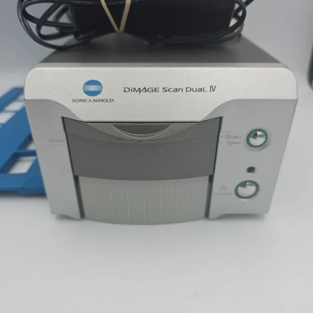 Konica Minolta Dimage Scan Dual IV Film Scanner AF-3200 UNTESTED PARTS OR REPAIR